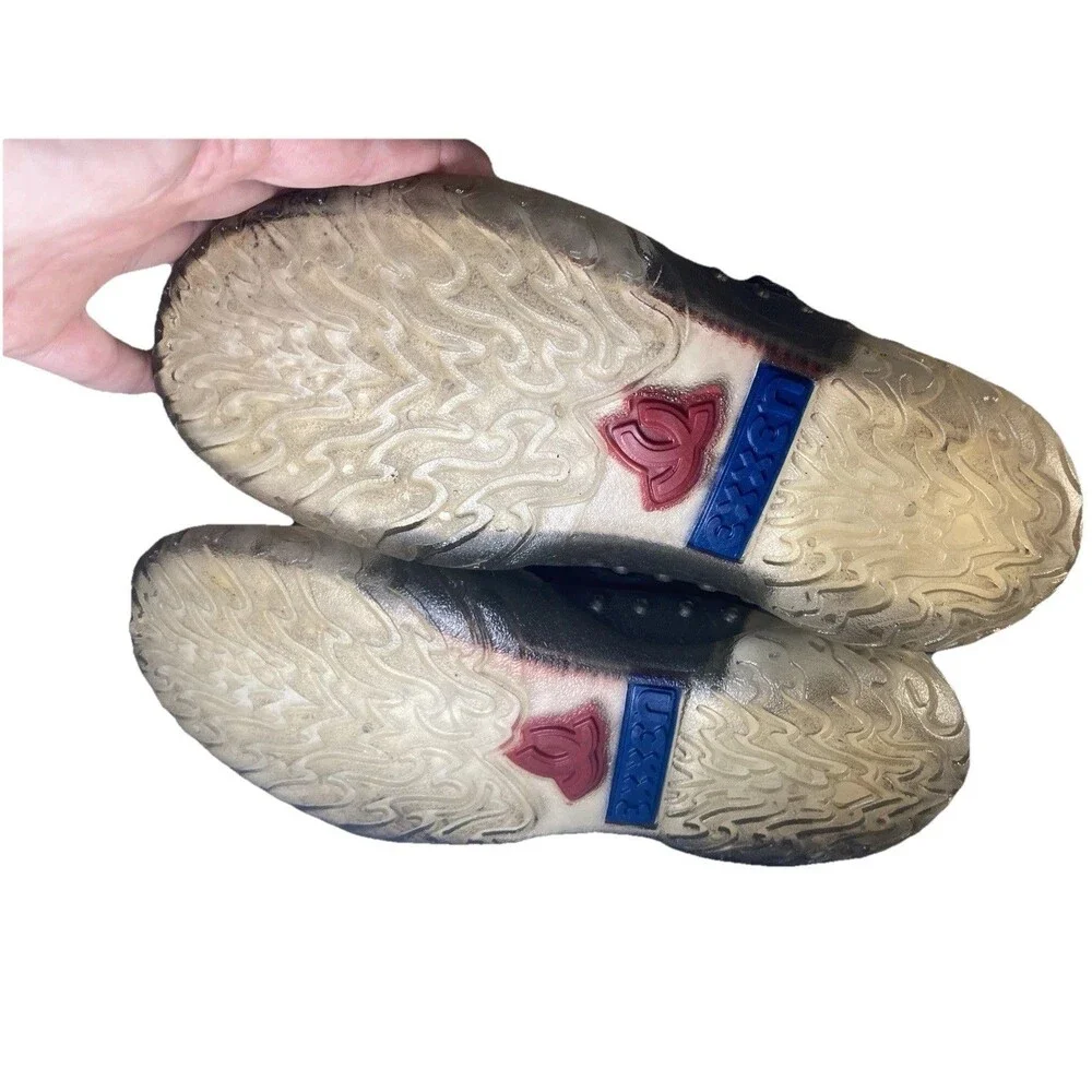 Unique Vintage Multicolor Sneakers Y2K Early 2000s‎ Exxen Brand Clear Sole Sz 40